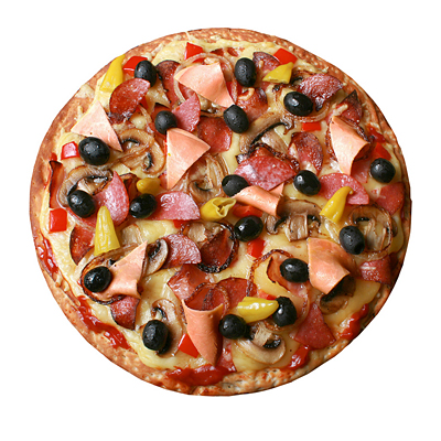 新奥尔良风情烤肉比萨